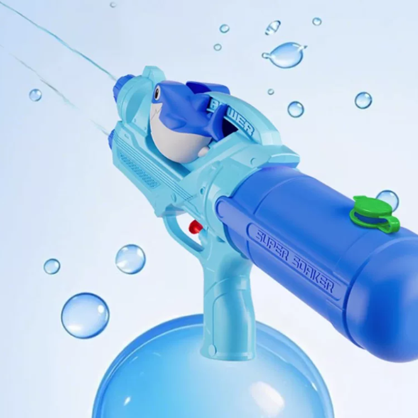 Cute Animal Dual-Nozzle Water Gun Toy for Kids