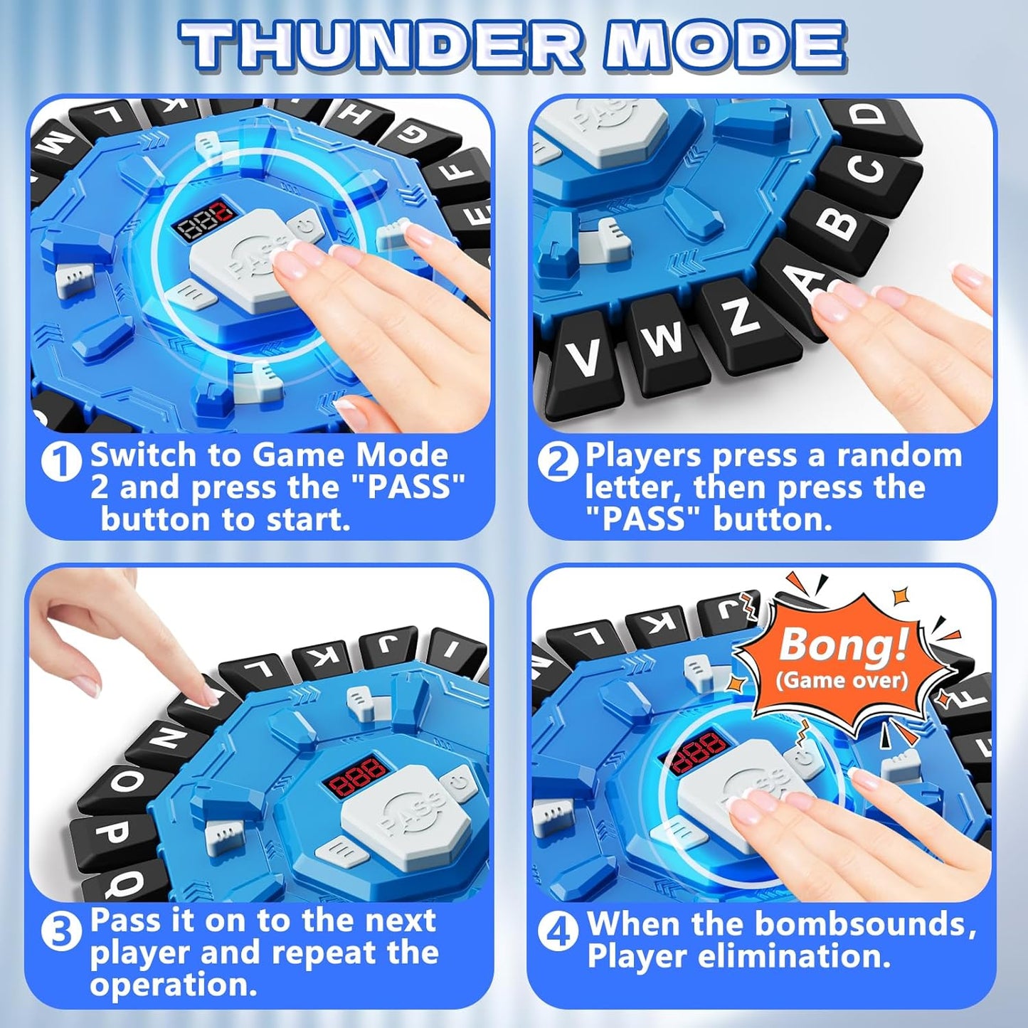 Fast-Paced Alphabet Party Game for Kids & Family