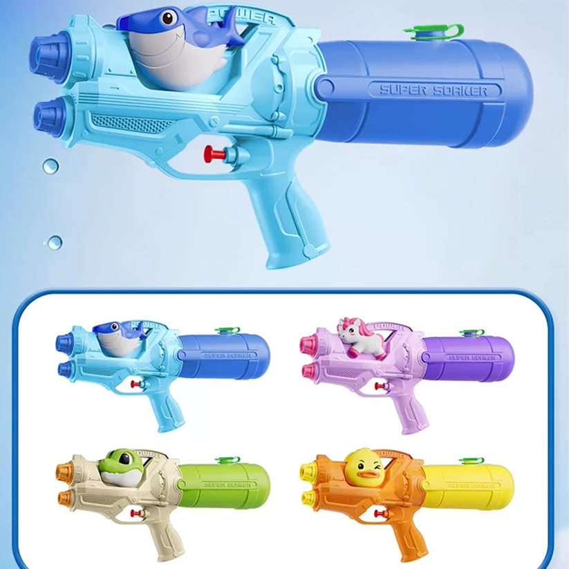 Cute Animal Dual-Nozzle Water Gun Toy for Kids