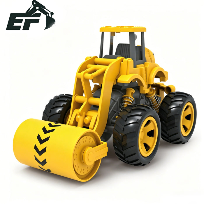 9033-Inertia Construction Road Roller Toy