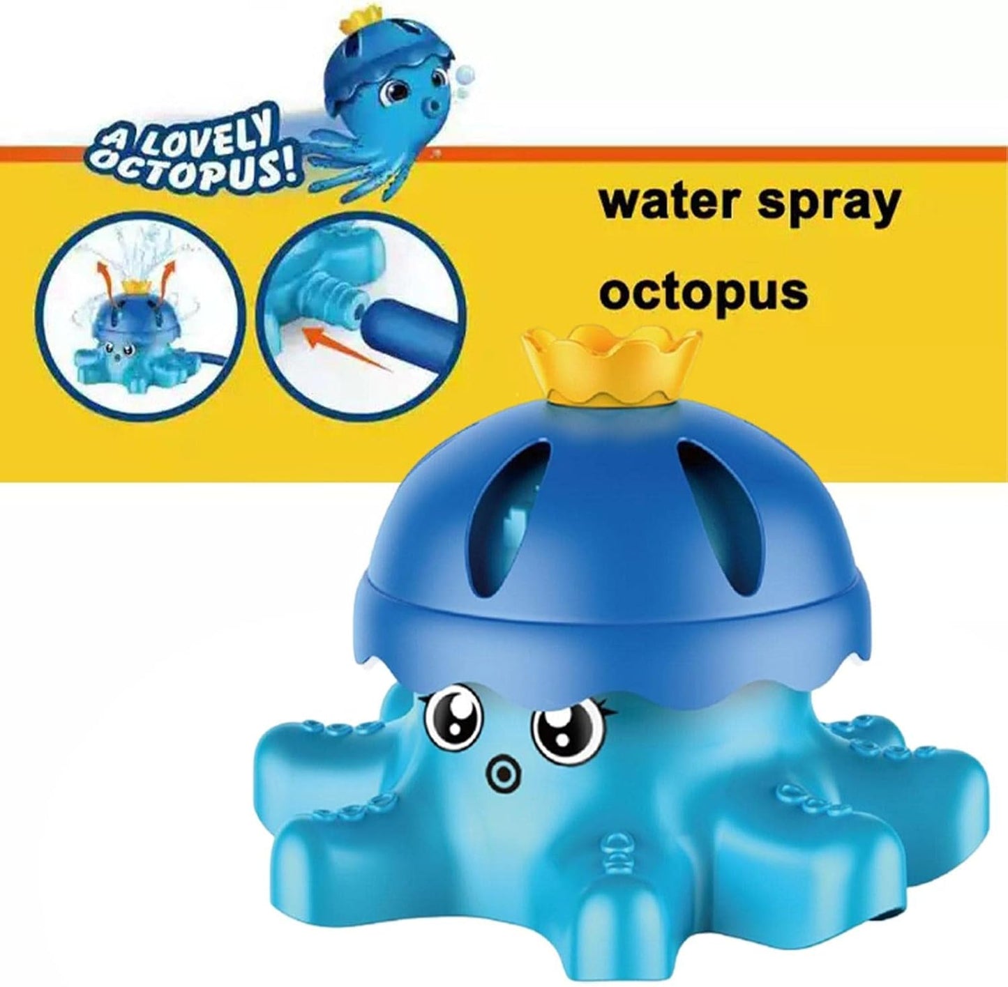Octopus Sprinkler Water Toy for Kids