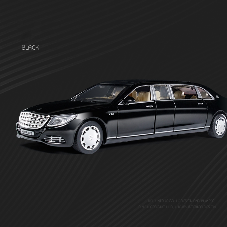 1:32 Luxury Extended Limousine Alloy Car Model