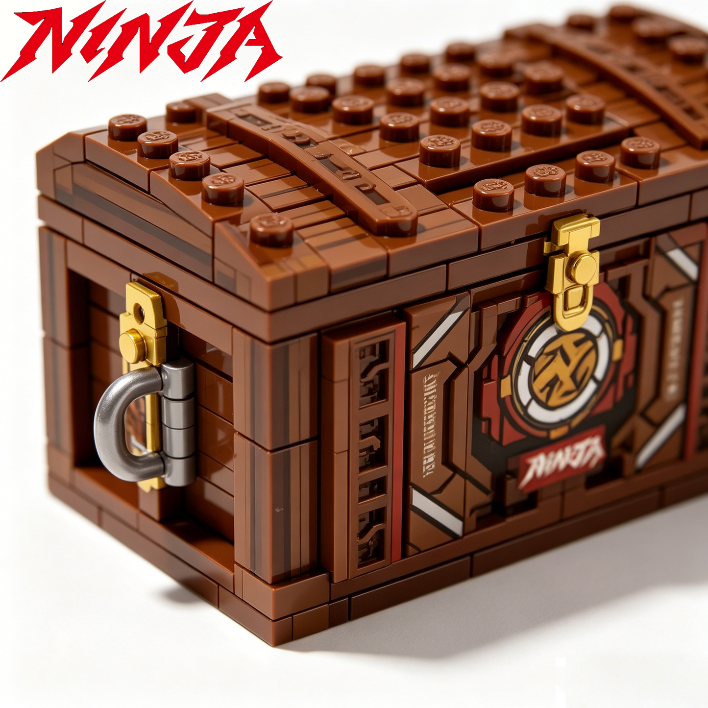 Ninja Treasure Chest Building Set