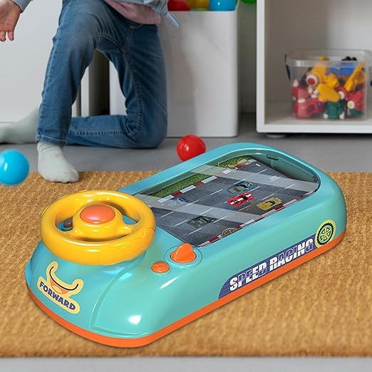 Kids Racing Adventure Steering Wheel Game Toy
