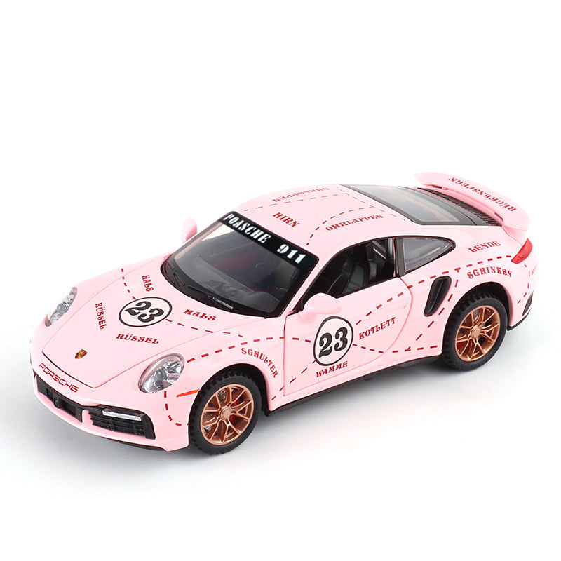 1:32 Die-Cast Sports Car Model with Display Base